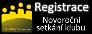 Registrace na novoroční setkání